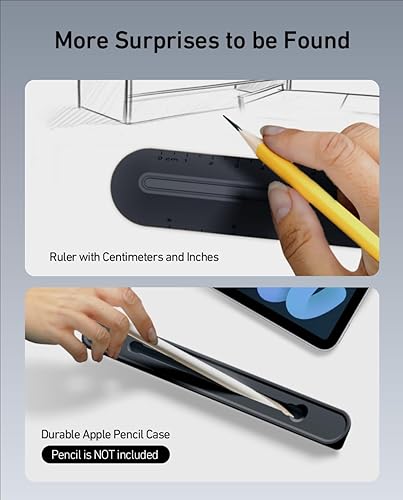 Miniatura 6 de Soporte de silicona 3 en 1 para computadora portátil para escritorio, elevador de teclado para escritura ergonómicalectura, soporte de refrigeración