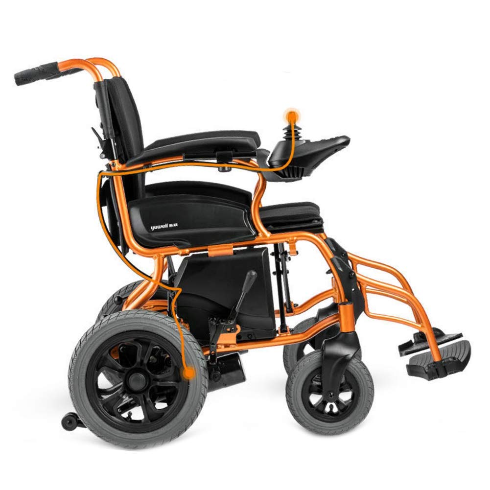 Wheelchair,Bannab Foldable Power Wheelchair