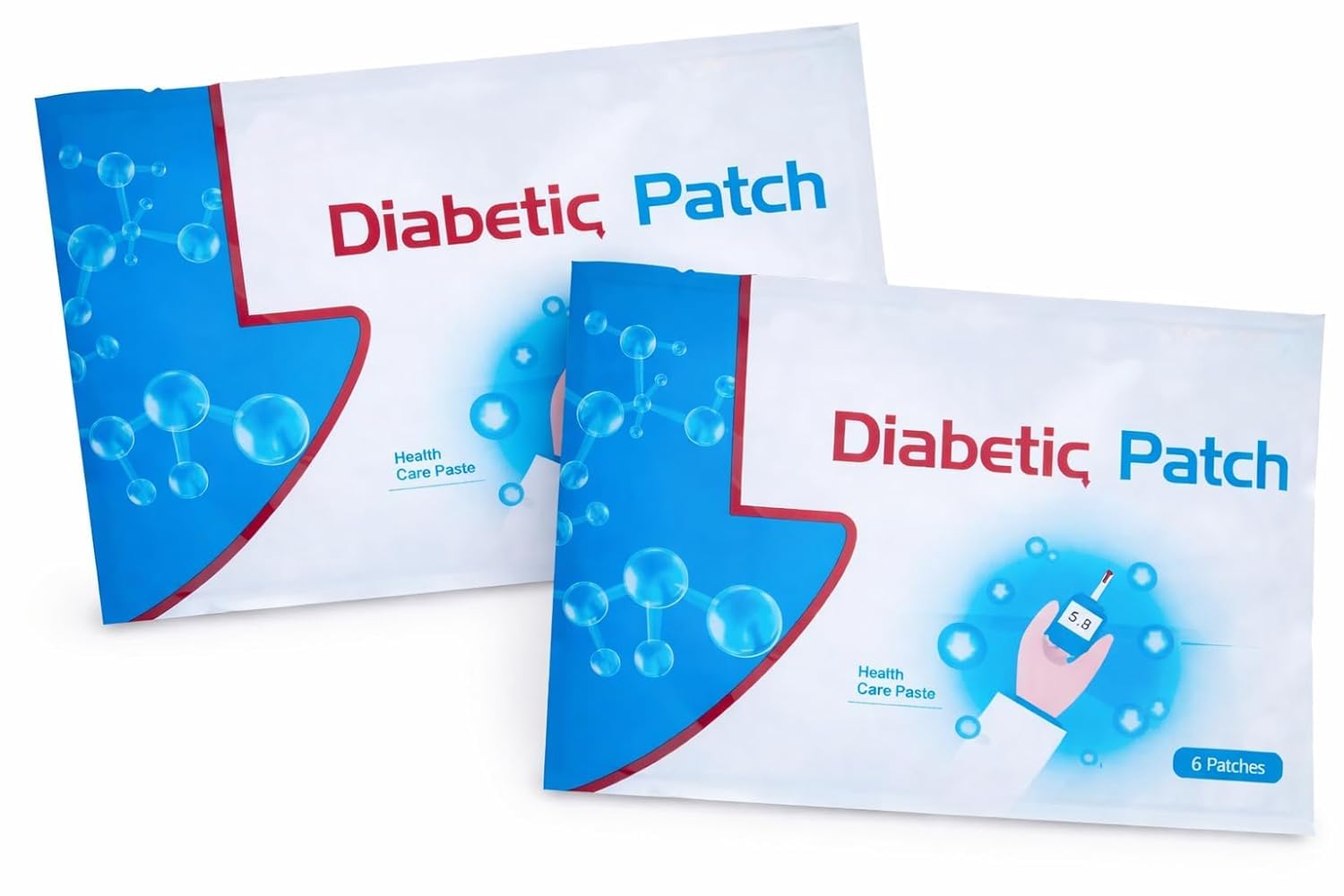 6-Piece Package of Diabetic Patch Sensor and Plaster Patch Pads, Designed for Blood Glucose Control to Help Balance Sugar Levels Through Transdermal Delivery of Plant Extracts(12 patches each pack of 2)-image-30