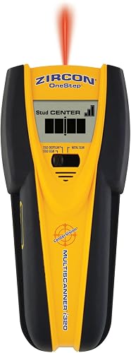 Zircon® MultiScanner™ i320 OneStep® Stud Finder & Metal Detector | Find wood and metal studs plus hidden metal before drilling, hanging, mounting and home improvement projects