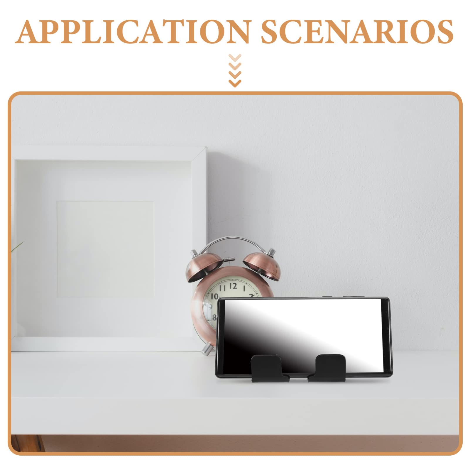 DOITOOL 5 Soportes De Pared Adhesivos para Teléfono Móvil Soporte De Carga para Pared De Fácil Acceso.