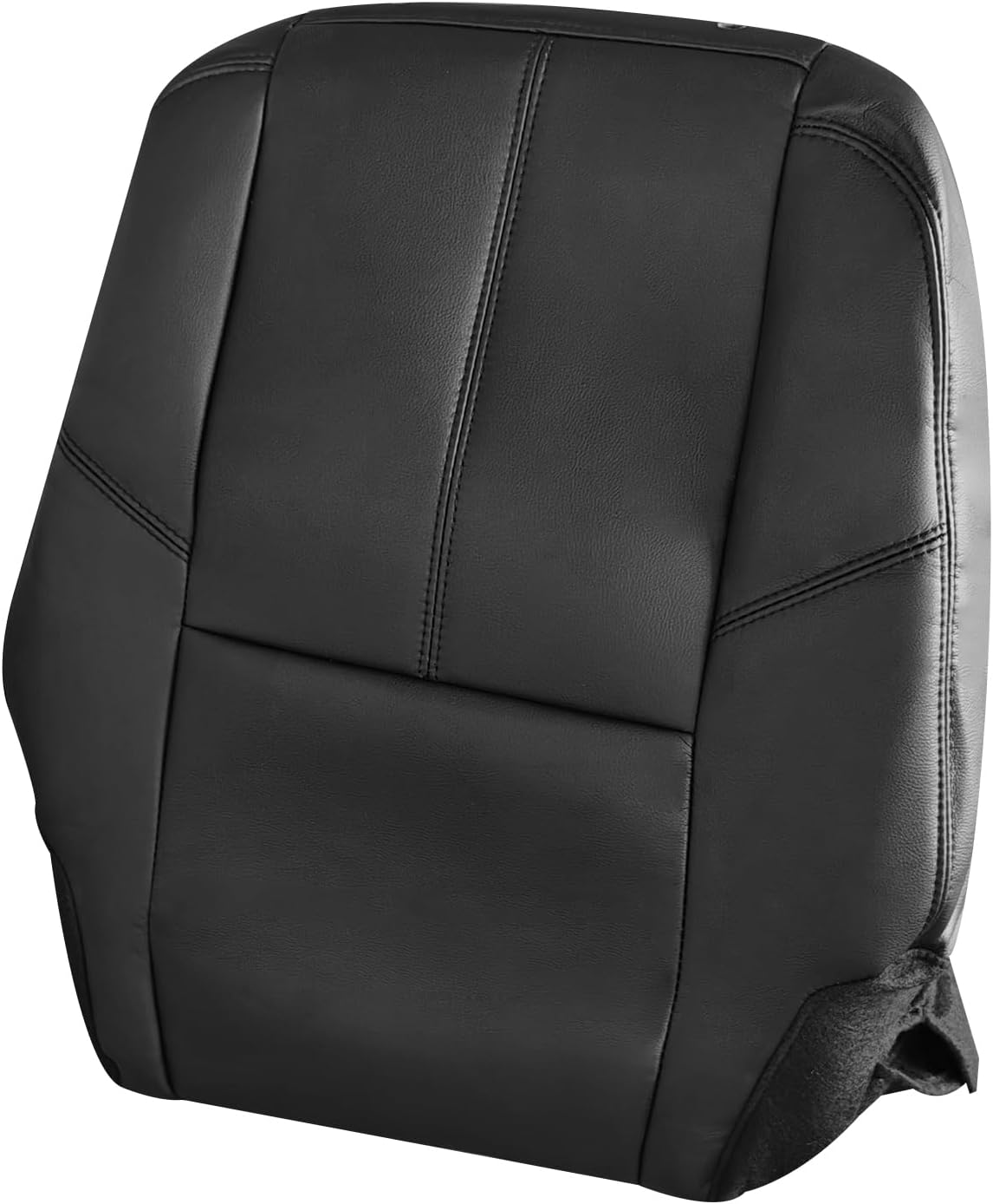 2nd Row Driver Passenger Side Bottom and Top Lean Back Seat Cover Replacement Fits for Chevy Silverado Tahoe Suburban Avalanche GMC Sierra Yukon 2007-2014 Black