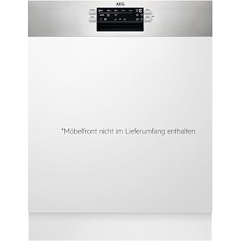 AEG FEE6491AZM Integrated Dishwasher/Series 6000 with SatelliteClean / 60 cm / AirDry - Ideal Drying Results / C / Energy Saving / MaxiFlex Cutlery Drawer / Delay Start Time [Energy Class C]