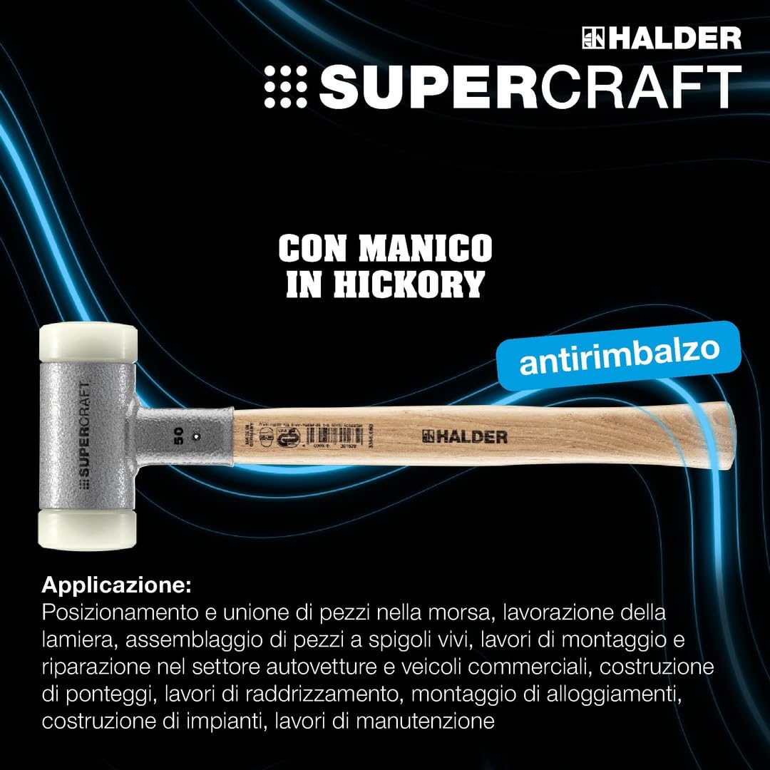 Simplex 3366.035 Super craft martello antirimbalzo, diametro 35 mm, 1 pezzo