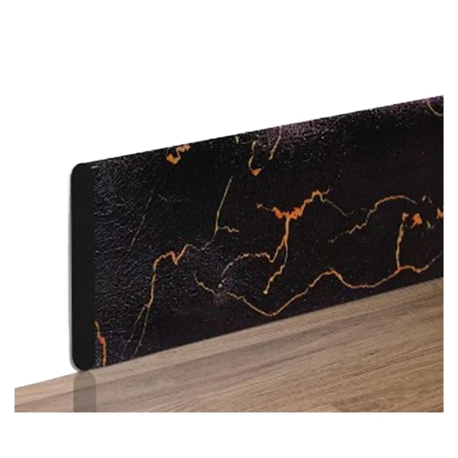 Waterproof Skirting Board 2M Waterproof Enclosure Self Adhesive Skirting Line 3D Wall Sticker Thickened Anti-Collision Decoration Corner Bathroom(Color 5)