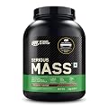 OPTIMUM NUTRITION (ON) Serious Mass High Protein High Calorie Weight Gainer Powder - 3 kg (Chocolate) with Vitamins and 