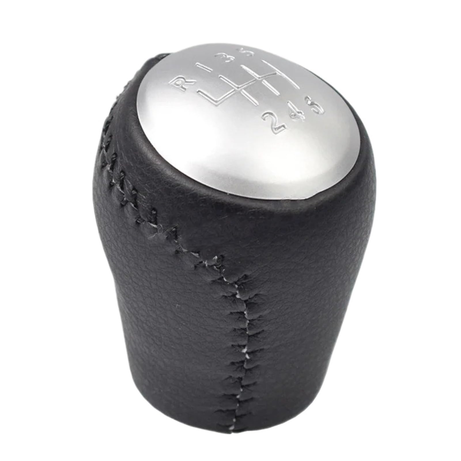EHWLFVX Car Gear Shift for Nissan for Juke F15 for X-Trail T31 for Qashqai MKI J10 JJ10 6 Speed Leather Car Shift Gear Knob Lever Gaitor Boot Cover(B-6 Speed)