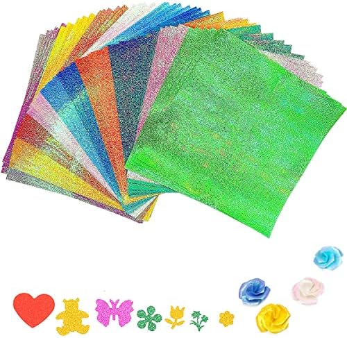 Carta Origami 72 Fogli - 15x15 Cm, 12 Motivi, Unilaterale, Per Artigianato E Bambini - Foto 6