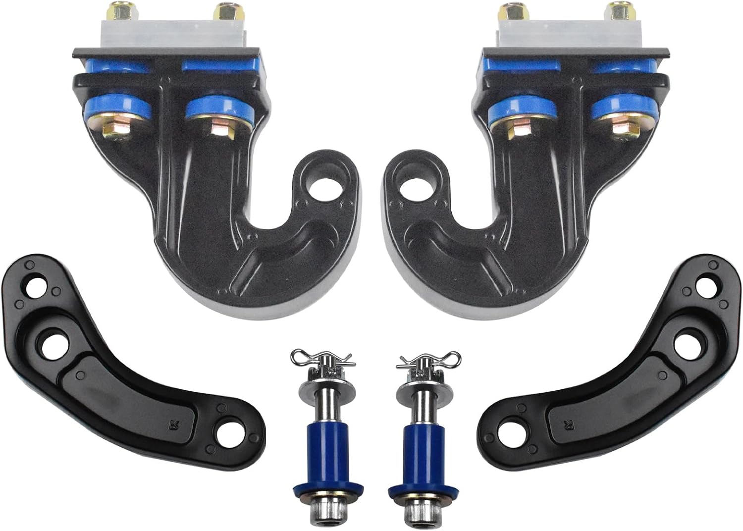 M134708R & M134708L Hood Pivot Kit Fits Peterbilt 379 377 378 Hood Bushings Replacement, Engine Hood Hinge Bolt Kit for M134708R M134708L 13-04708R 13-04708L