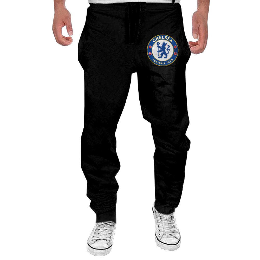 KABVB Mens Chelsea Logo Men's Casual Sweatpants Pants