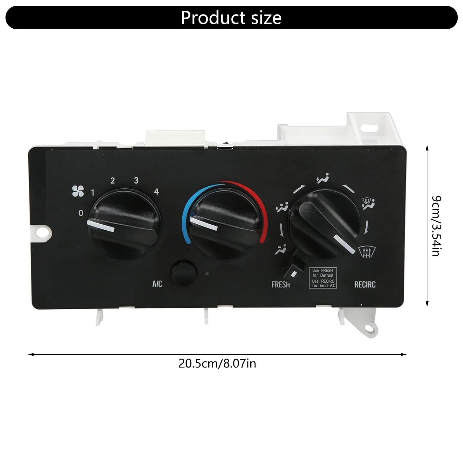 Módulo de control de ajuste directo CH613 CV713 2001 2005 HVAC sistema ABS diseño durabilidad panel de control de camión