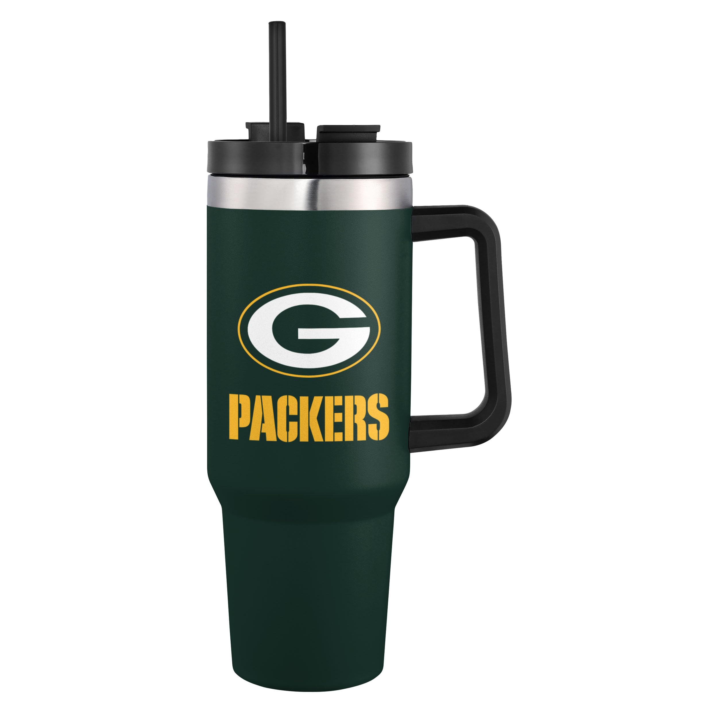 FOCO NFL unisex-adult NFL Team Logo Insulated Travel Mug 40oz XL Tumbler