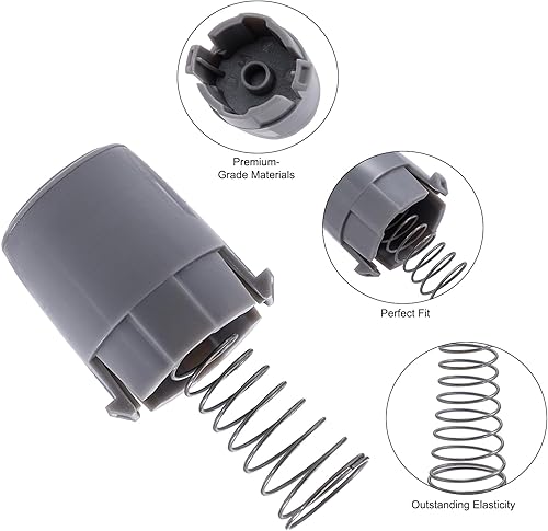 Miniatura 3 de AGM73610701 Kit de émbolo magnético para puerta de arandela y resorte (paquete de 2) - Piezas de repuesto compatibles con LGKenmore