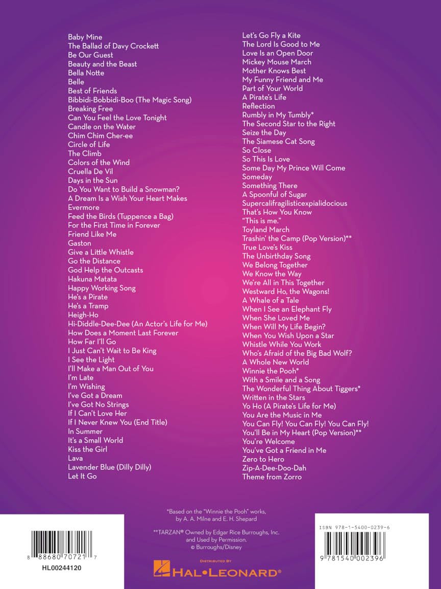 101 Disney Songs: For Trombone