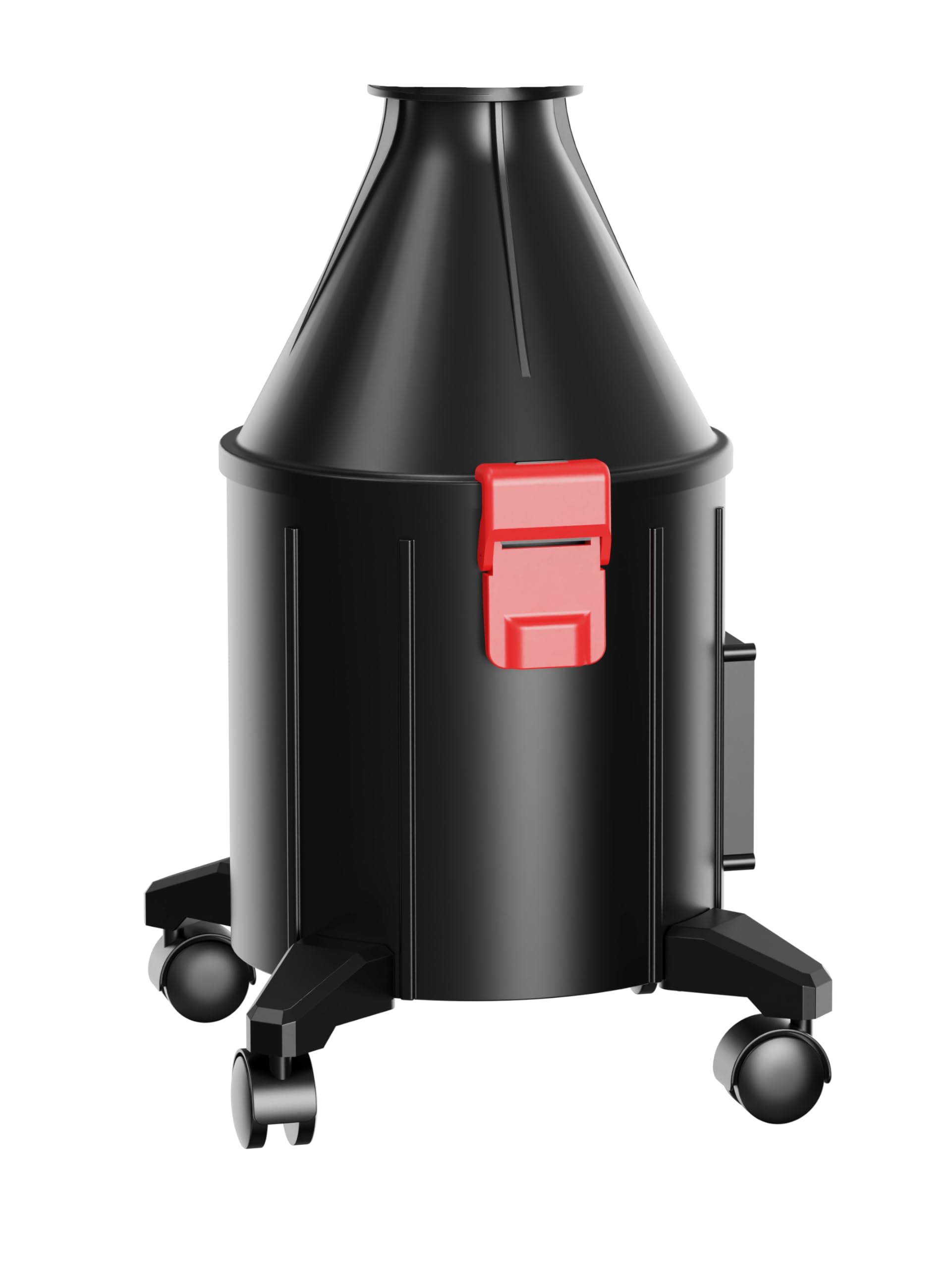 Doppelfilter Zyklon Staubsammler mit Doppelfunktion Eimer, kann an der Wand montiert oder als Eimer mit Rollen verwendet Werden 2 in1 Multifunktionaler Zyklon-Staubsaugerabscheider