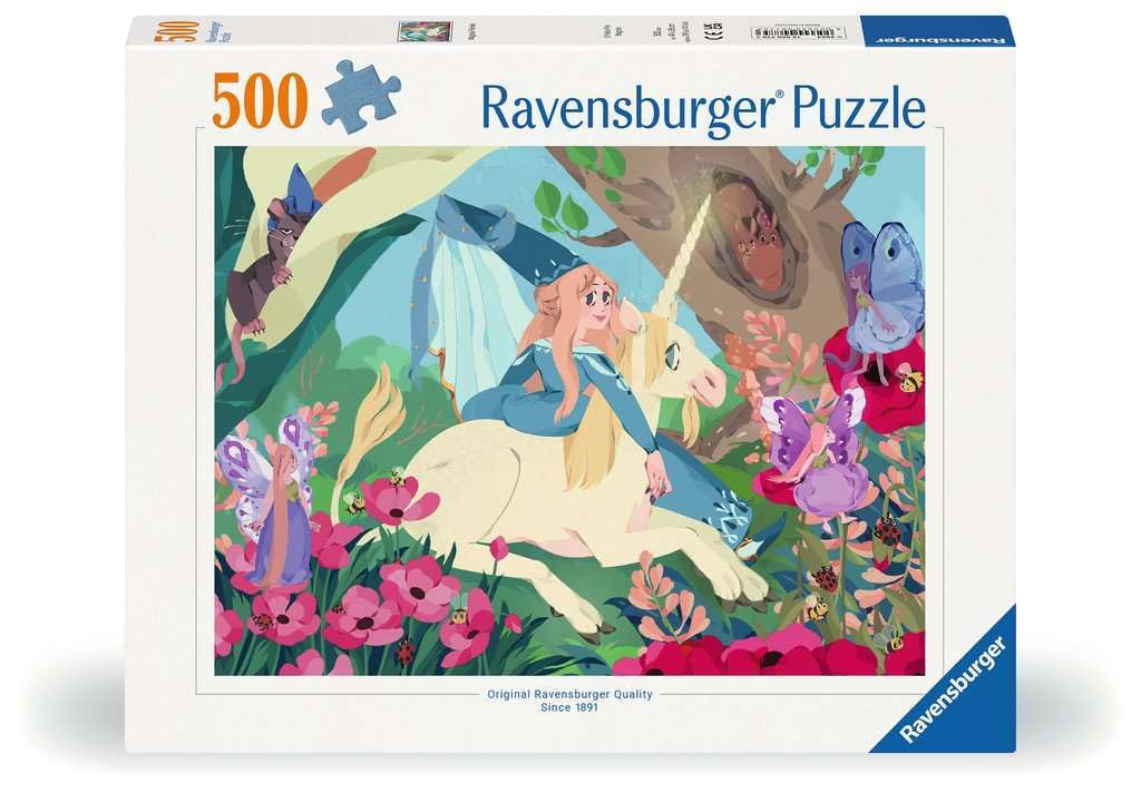 Amazon.com: Ravensburger Fairy Magic Puzzle - 500 Pieces for