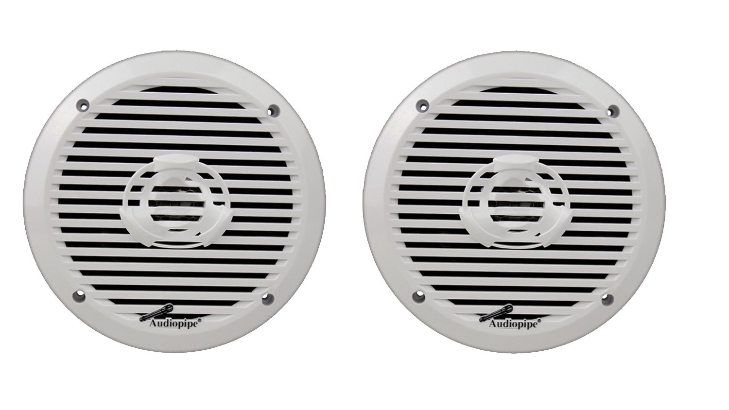 Audiopipe Apsw-6032 Speaker - 100 W Rms - 200 W Pmpo - 2-way - 2 Pack - 45 Hz To 20 Khz - 4 Ohm - 90 Db Sensitivity - 6.50 Woofer - Marine
