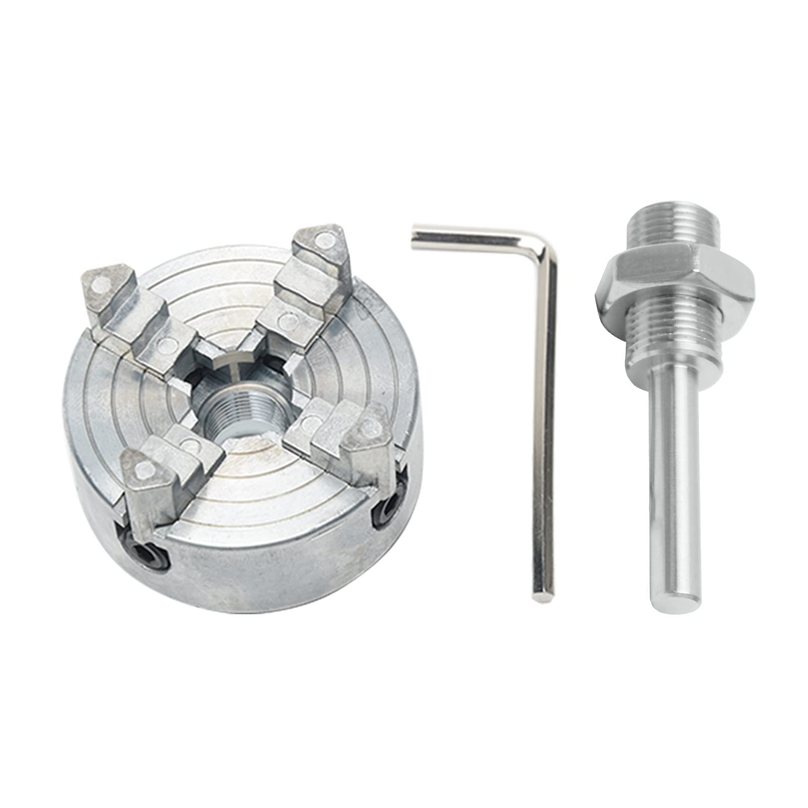 Tornio di Alta precisione Chuck Z011 Tre Four Jaw Chuck Industrial Rod EXTENSIONE Easy INSTALLARE Accurata Trapano Elettrico per Mini tornio antiruggine (Color : C)