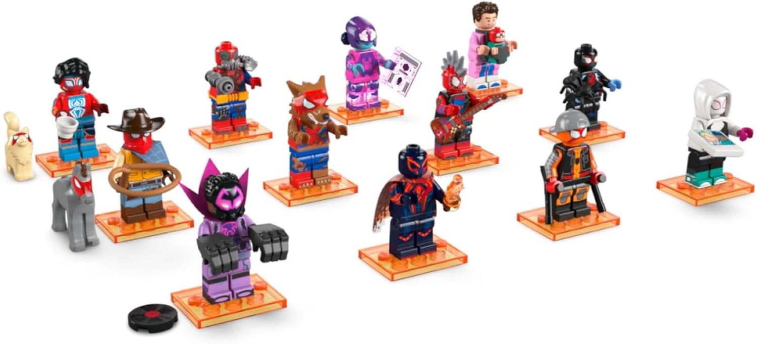 LEGO Spiderman: Across the SpiderVerse Minifigure, Peter Parker, Werewolf Spidr-Man [71050-12]