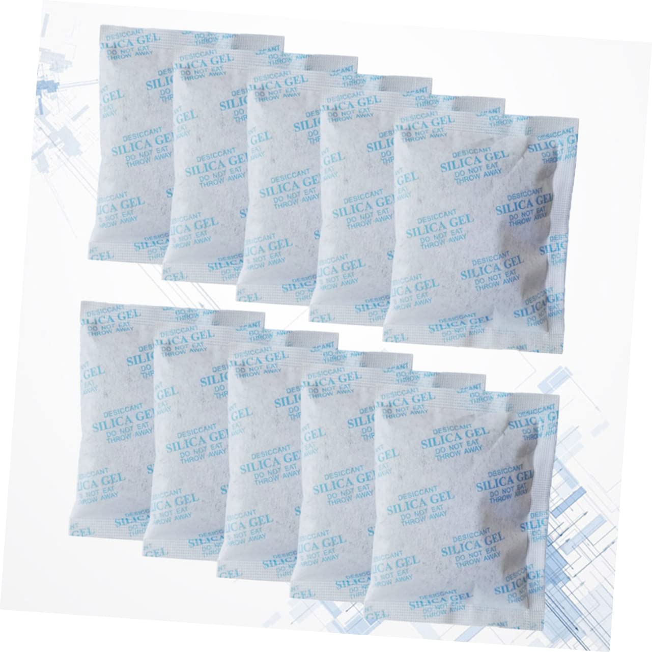 Mobestech 50piezas Bolsas Gel De Sílice Reduce Condensación Prevención Corrosión Seco