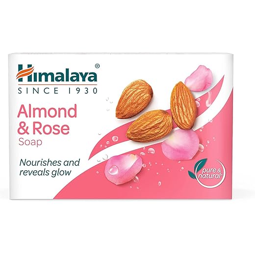 Himalaya Almond-Rose Soap 125g