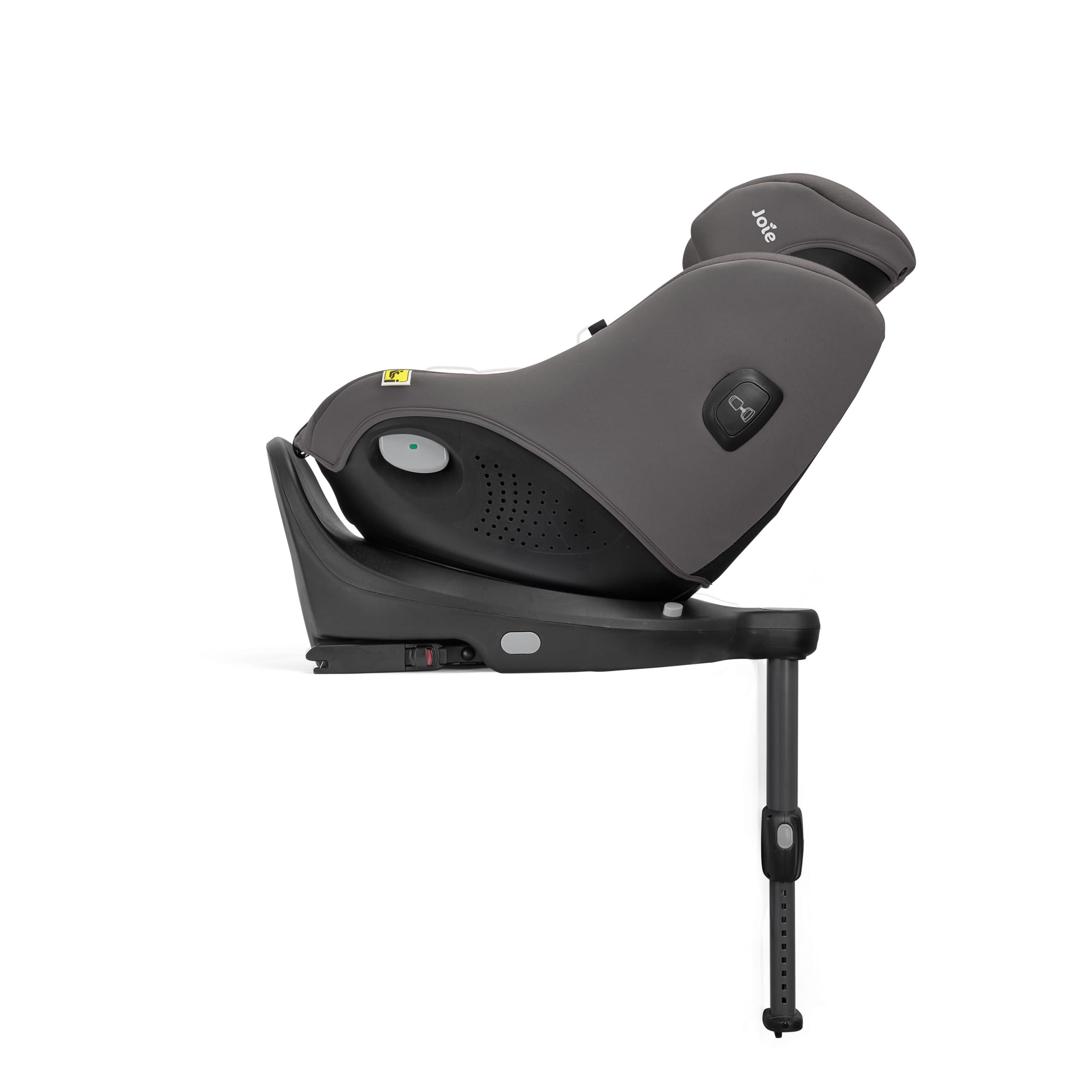 Joie i-Spin™ 360 Compact R129 Kindersitz, 61–105 cm, 6 Mon-4 J (Thunder) | 360° drehbar, i-Size-zertifiziert, ISOFIX-Installation, kompaktes Design für kleine Rücksitze und Kleinwagen.