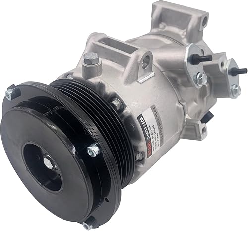 Dearl Compresor de aire acondicionado A/C con embrague L4 2.4L compatible con Toyota 07-09 Camry / 06-12 Hiace / 06-08 Rav4 06 07 08 09 (2006 2007