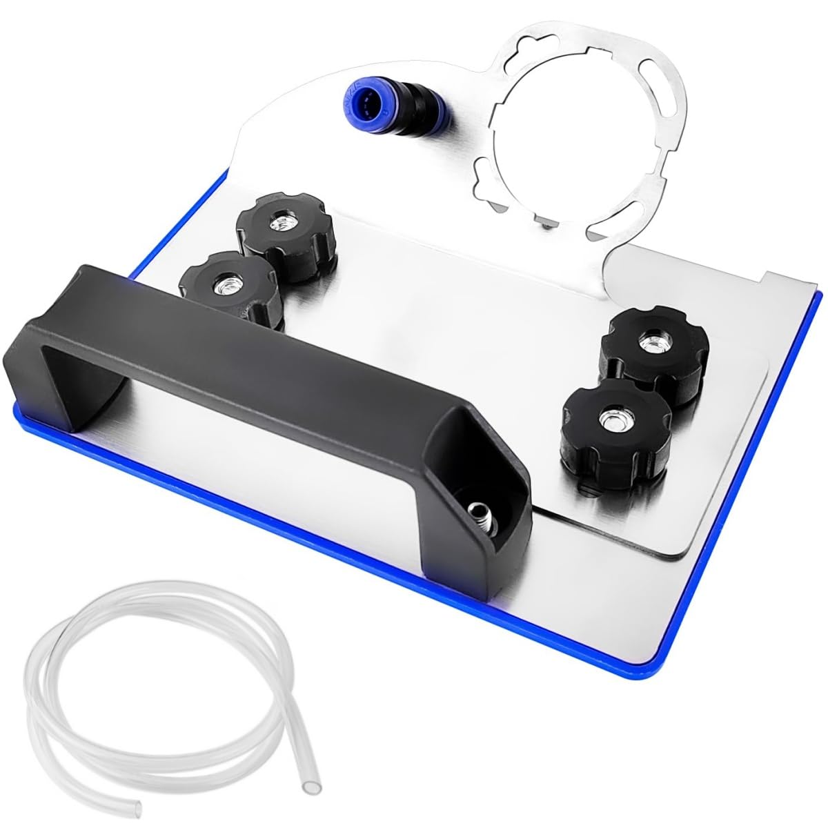 Angle Grinder Stand for Supporto per Smerigliatrice Angolare Tipo 100- Smussatrice per Piastrelle Taglio 45 Gradi, Smerigliatrice Angolare Taglia Piastrelle, Taglia Mattonelle