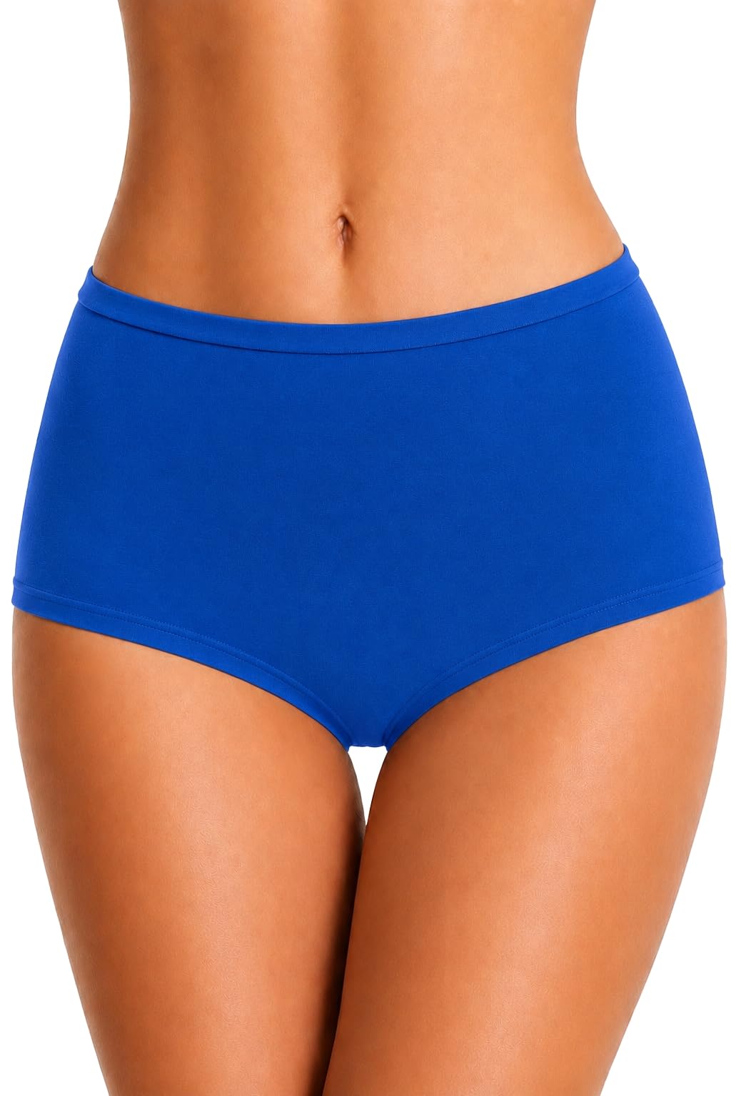 bandragirls Womens High Coverage Super Soft Elastane Stretch Mid Waist Boy Shorts Panties-picture-30