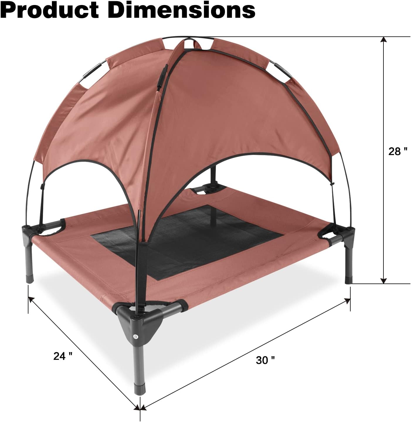 raised dog bed replacement cover