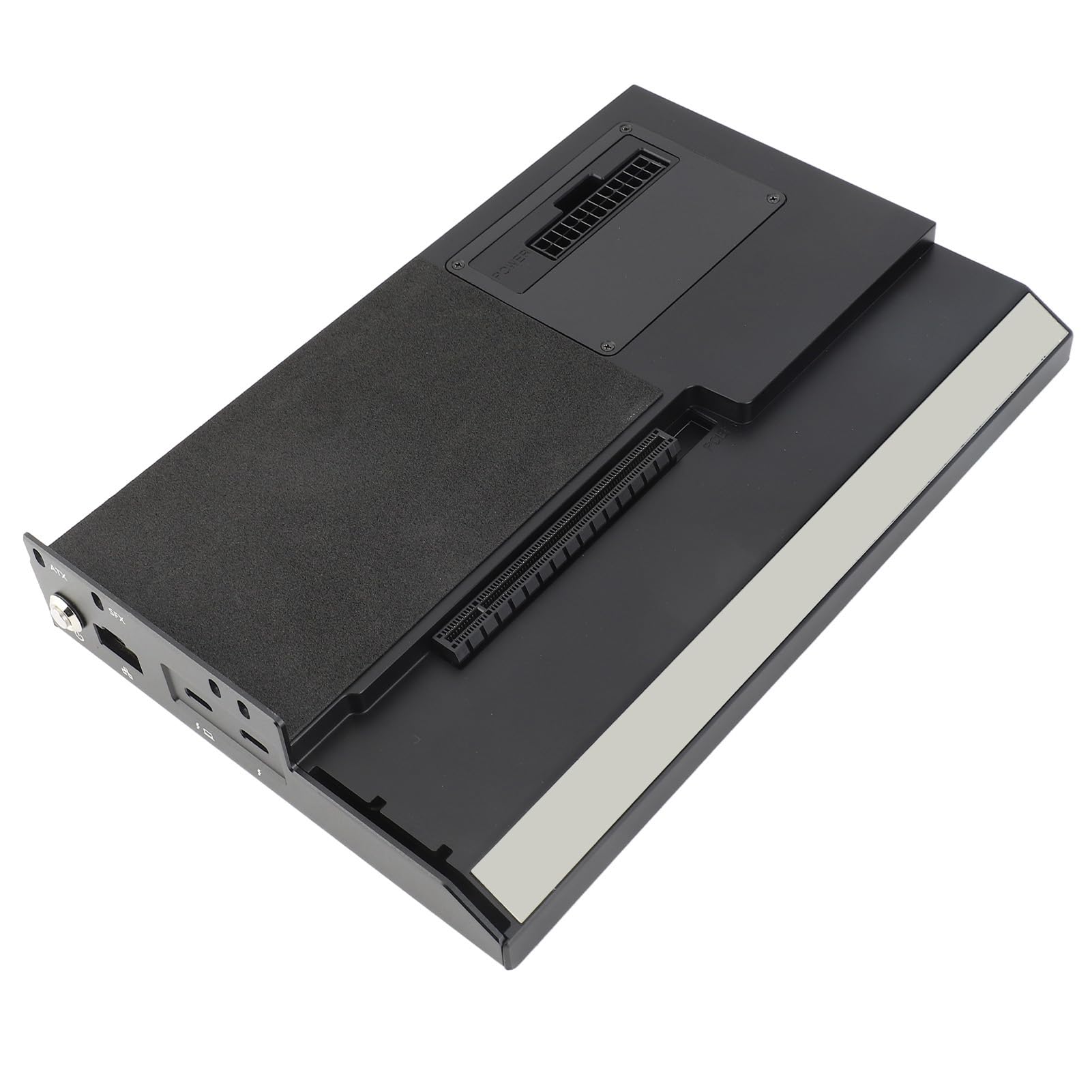 aqxreight Dock USB4 per GPU Esterno con Slot M.2 NVMe | 40Gbps Compatible, RJ45 Gigabit Ethernet, 60W PD Charging, Aluminum Alloy Enclosure for Laptop and NUC