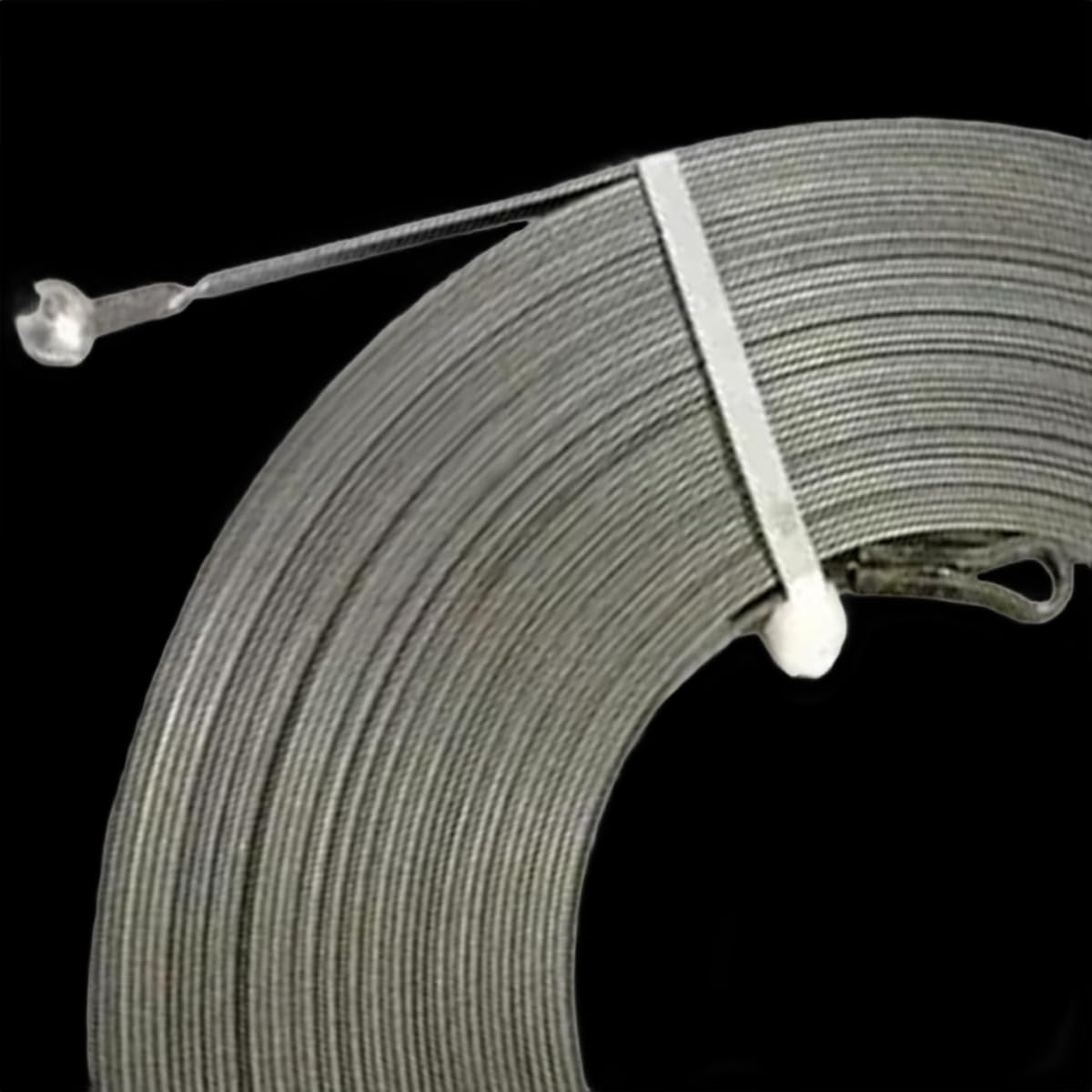 10 Meter GI Wire Puller Spring | Galvanized Iron Cable Pulling Wire for Electrical Conduit Wiring | Flexible Fish Tape Wire Pulling Tool for Electricians 1