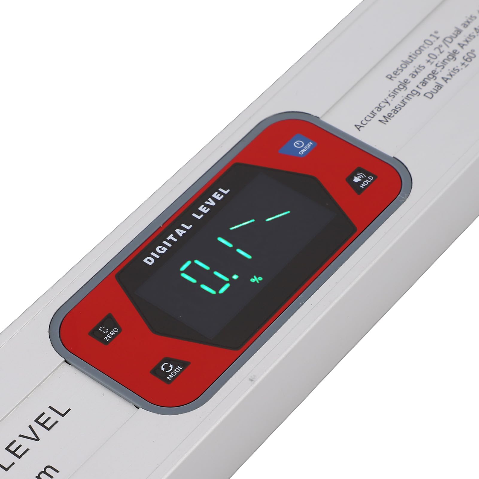 Display LCD a doppio asse a livello digitale, goniometro a livello elettronico con base magnetica con cicalino per la lavorazione del legno, lega di alluminio