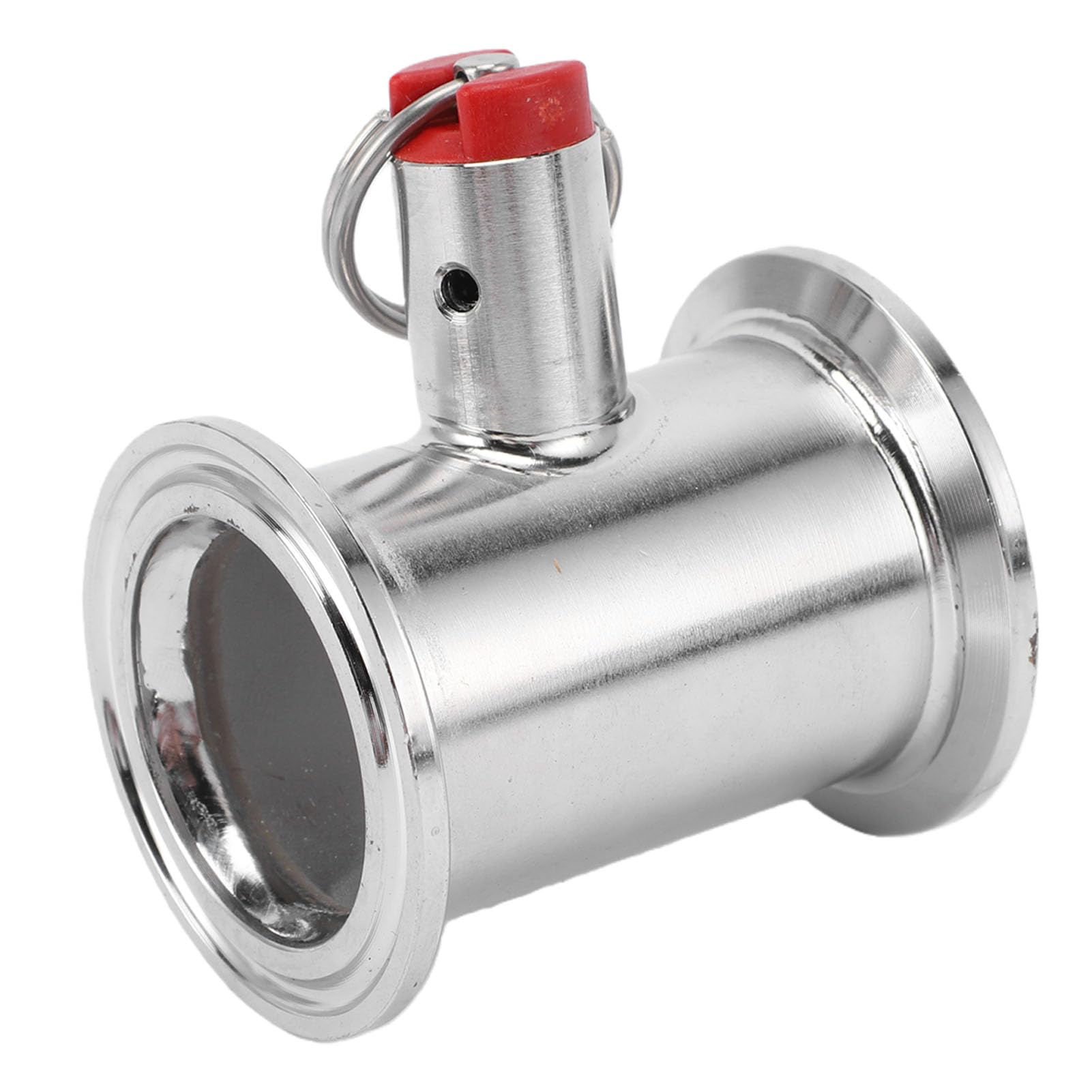 Zunate 1,5-Zoll-Klemmen-Überdruckventilrohr 17 PSI, Edelstahl-Brühteile, Kompakte, Konische Verschraubung mit Schnellinstallationsdesign für Einfache Verwendung