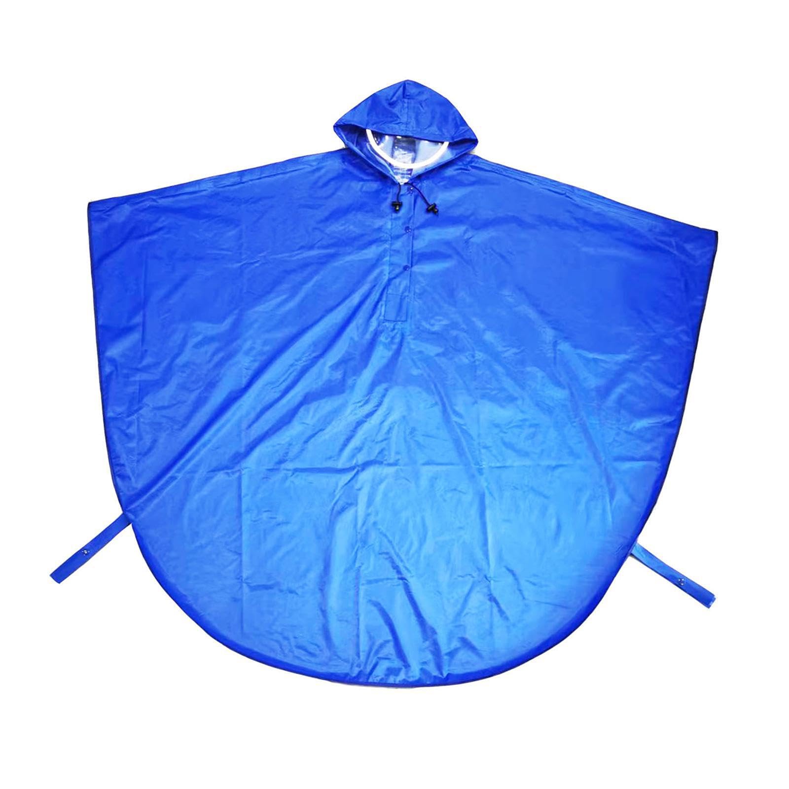 MUXZSIZ Functional Waterproof Wheelchair Rain Jacket with Full Coverage Hood Lightweight and Easy to Carry for Outdoor Raincoat with Hood Hooded Wheelchair