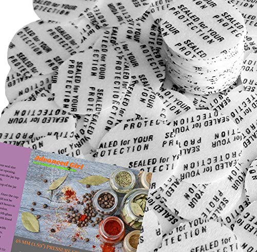Pressure Sensitive Torque Activated Seals Cap Liners - 48mm (1.89