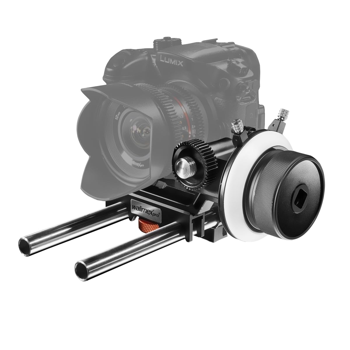 Walimex Pro Follow Focus Snap-On Pro schwarz/orange