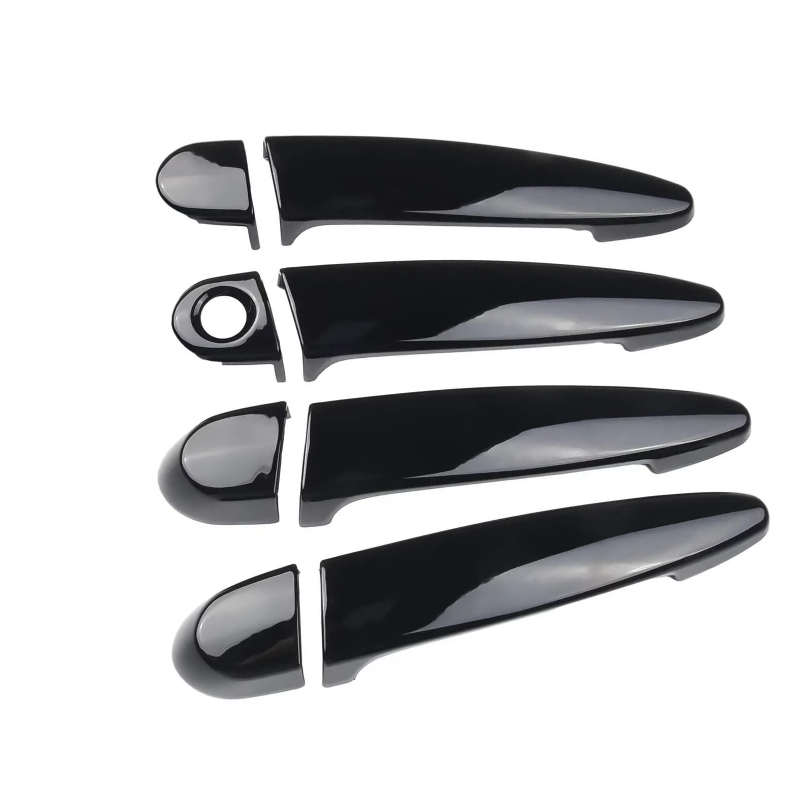 FVOIRSS Outer Door Handle Compatible with BMW for X4 for X6 for 328d 2005-2019 Car Exterior Door Handle Cover Decoration Sticker Trim Styling Replacement