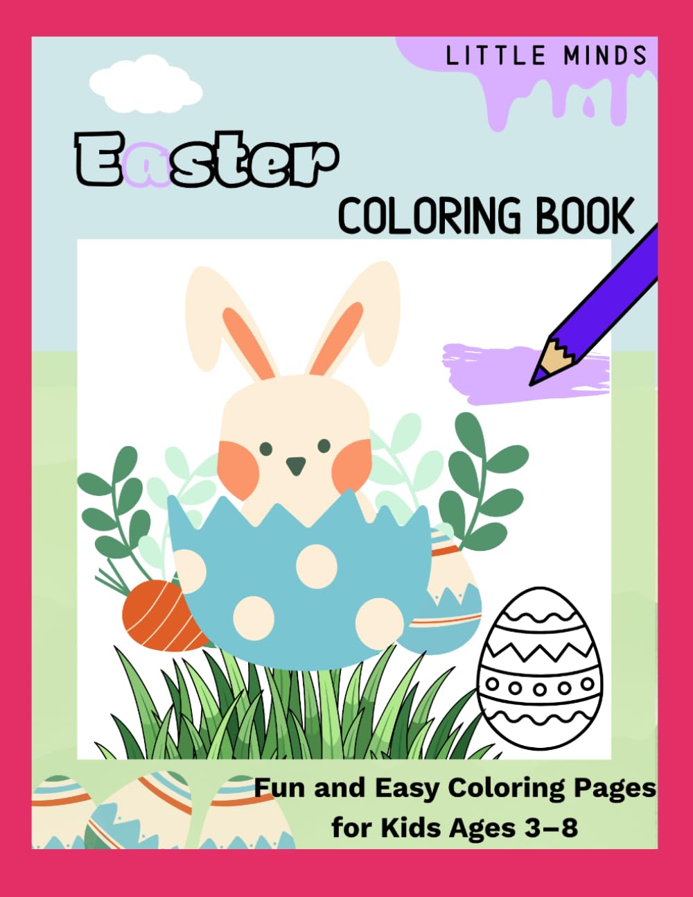 Little Minds: Easter Coloring Book