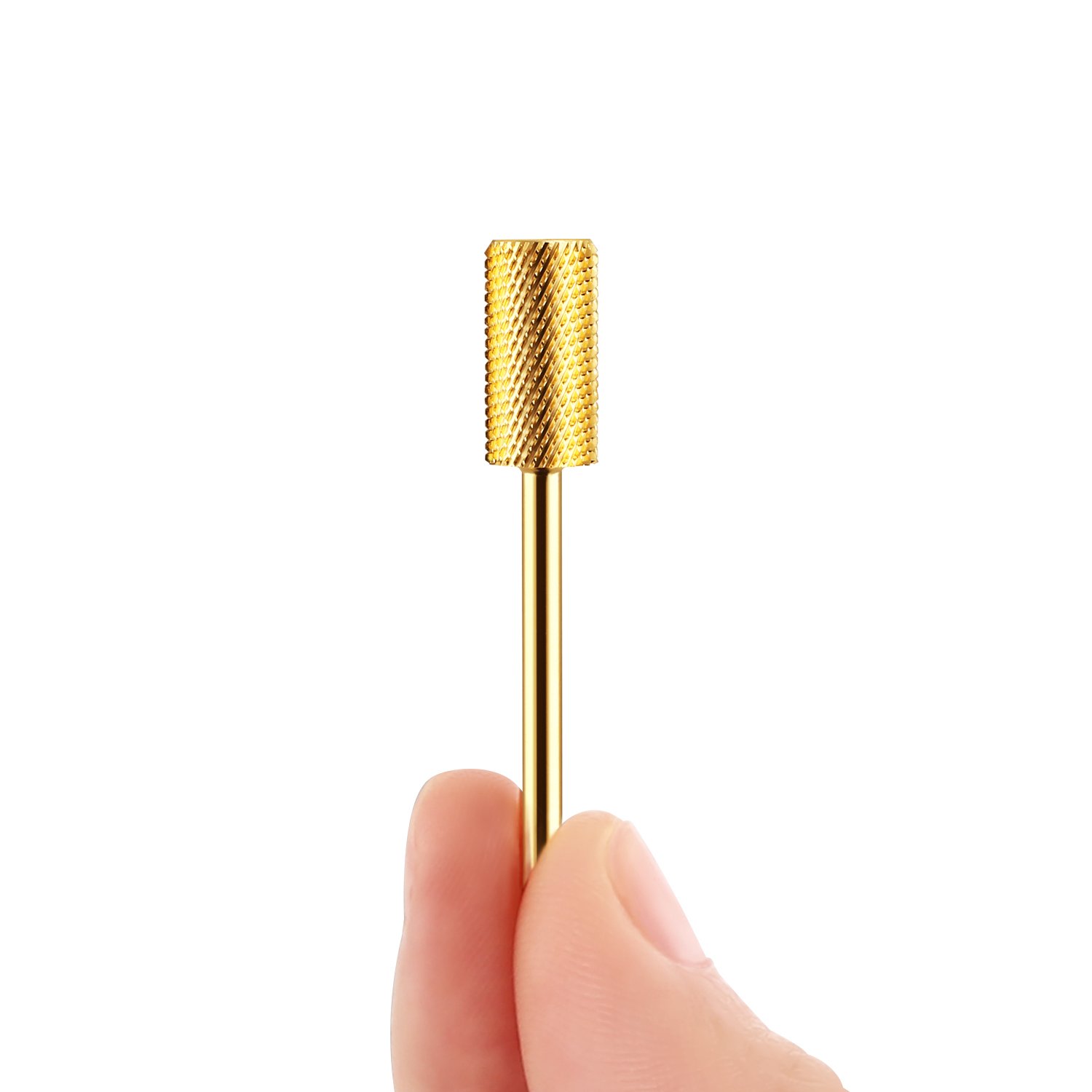 JCMaster® Punta professionale per Fresa per Unghie In carburo di tungsteno Ideale per principianti Manicure Pedicure per rimuovere la ricostruzione delle unghie gel acrilico e calli - Grana media