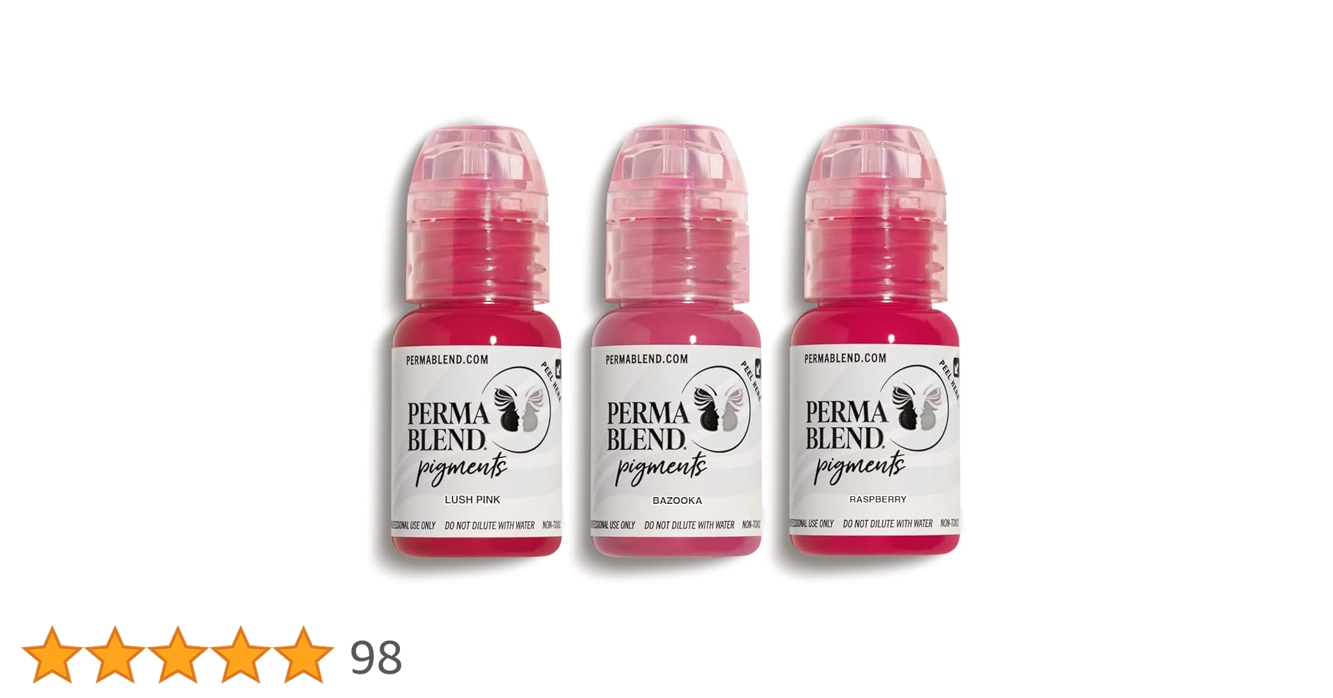 Amazon | Perma Blend - ピンク リップ タトゥー キット - 唇の色を