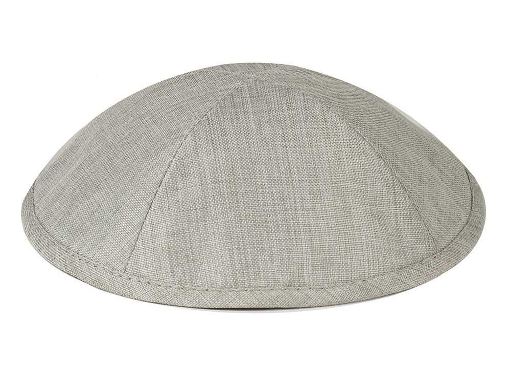 Zion Judaica Deluxe Linen Kippah Kids Yamakas Mens Ceremony Yarmulkes W/Clips