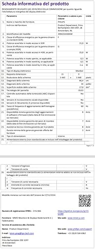 PHILIPS Evnia 34M2C6500AM - Monitor curvo OLED WQHD da 34 pollici, 175 Hz, 0,03 ms, FreeSync Premium Pro, G-Sync comp., HDR400 (3440x1440, 2x HDMI, DisplayPort, USB Hub) grigio scuro - Monitor - Immagine 13