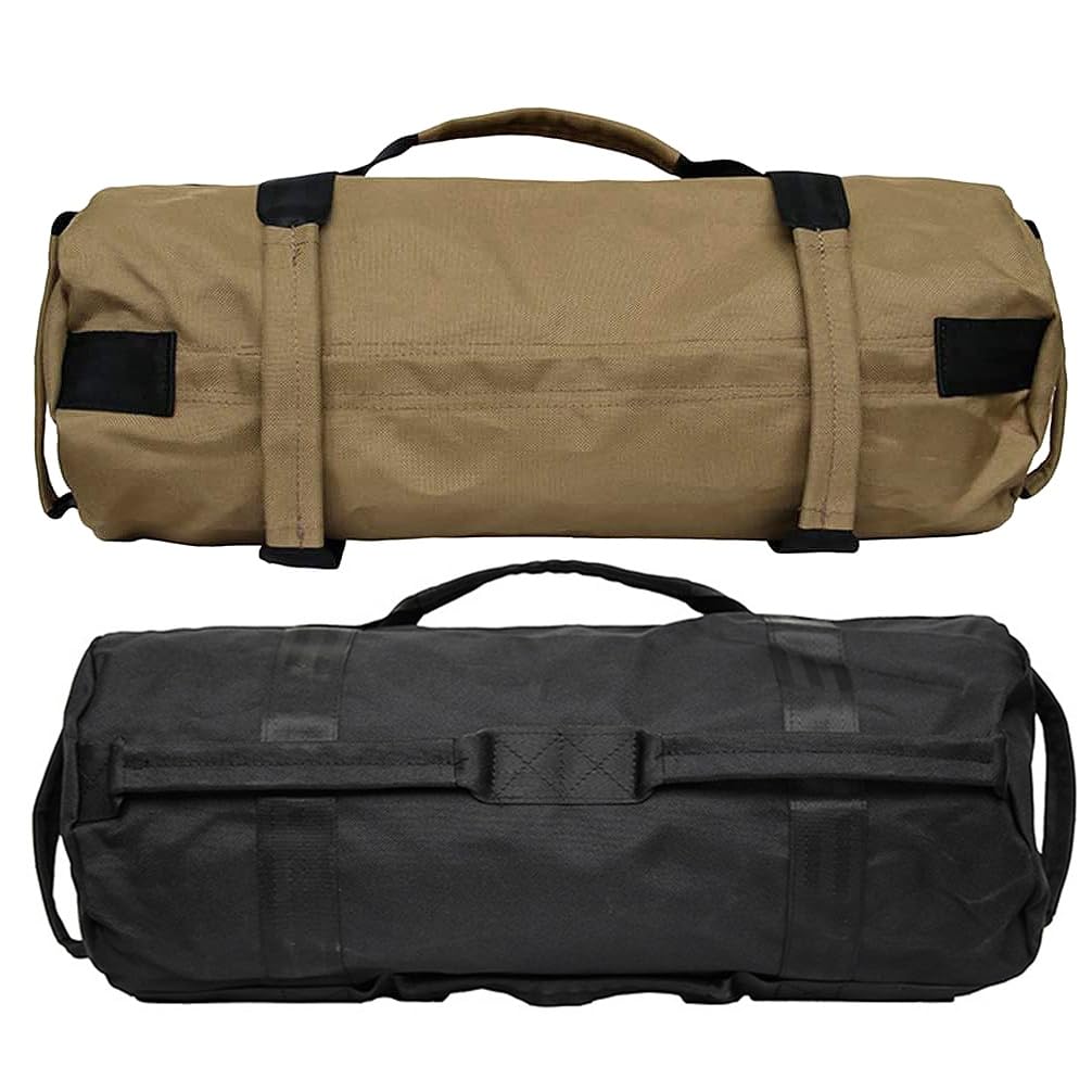 Genérico Fitness Saco de Arena Saco de Arena Ajustable vacío for Entrenamiento con Pesas Asas múltiples for Mayor Fuerza Funcional