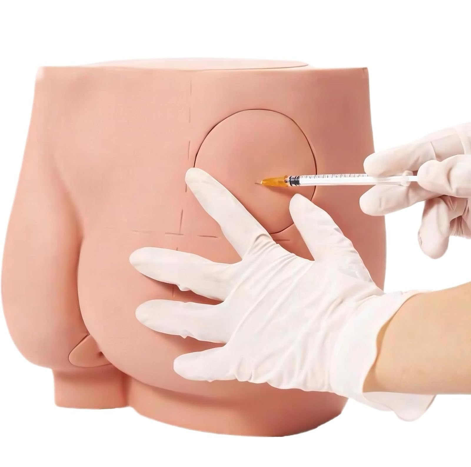 Modèle d'injection des hanches AMITD avec squelette pour entraînement