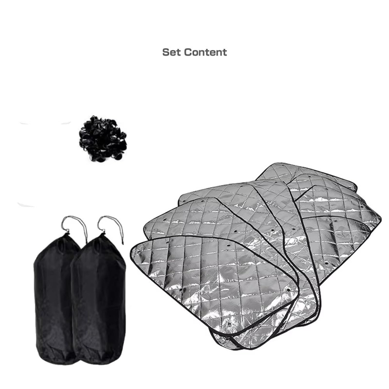 Tendine Parasole Auto Per Stepwgn RG 4 Strati Struttura Modello Auto Antifreddo Anticalore Ombreggiatura Isolamento Termico Parasole Argento 10 PZ Auto Parabrezza Parasole