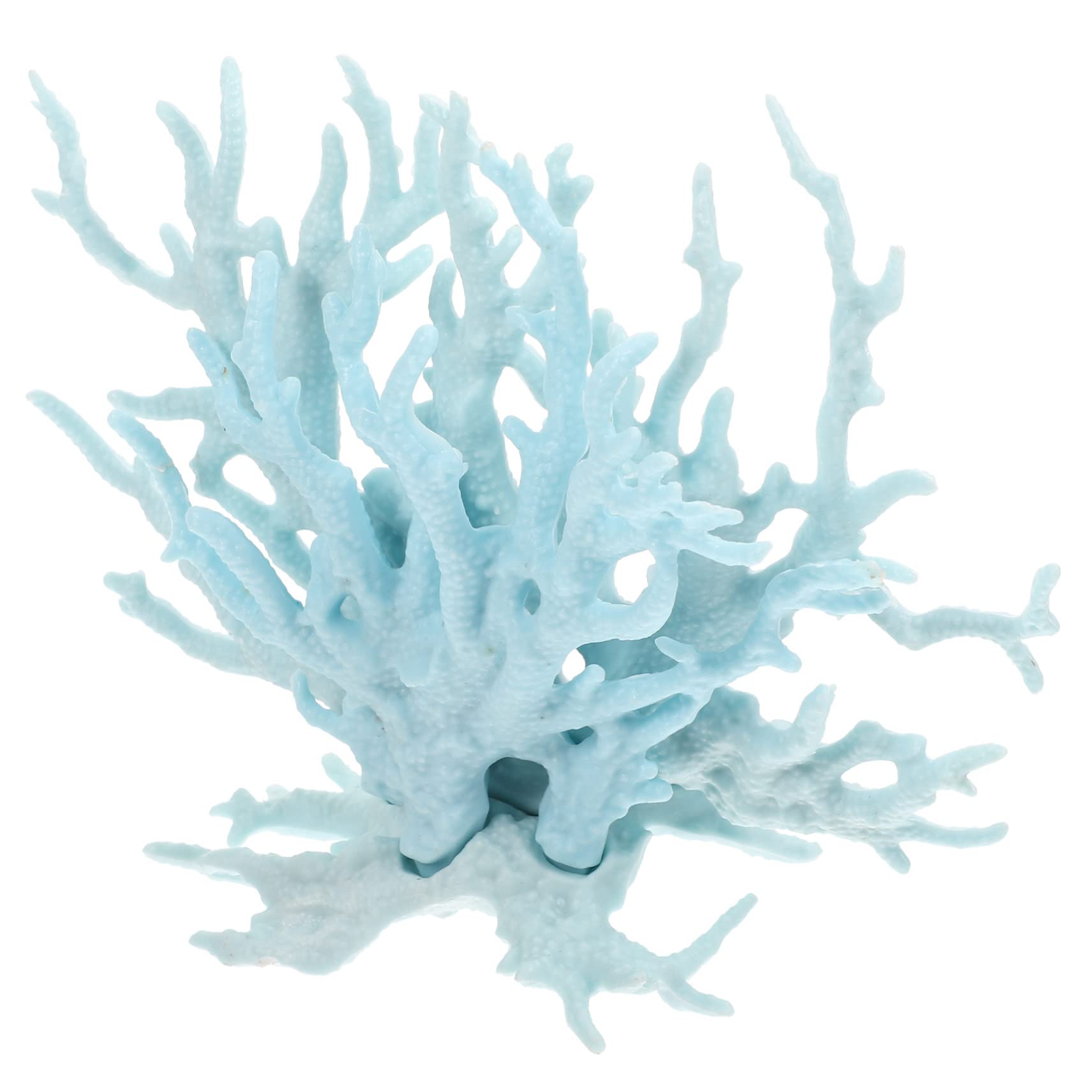 BESPORTBLE Simulated Coral Sculpture Vivid Coral Figurine for Aquarium Decor Desktop Ornament Lightweight and Durable for Home Party Decoration