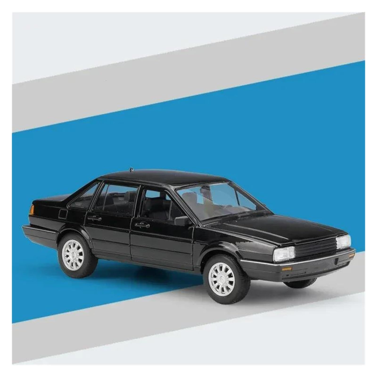 BANKOTO Diecast Car 1:24 For SANTANA Car Metal Diecasts Model Vehicles Collectible Model(Black)