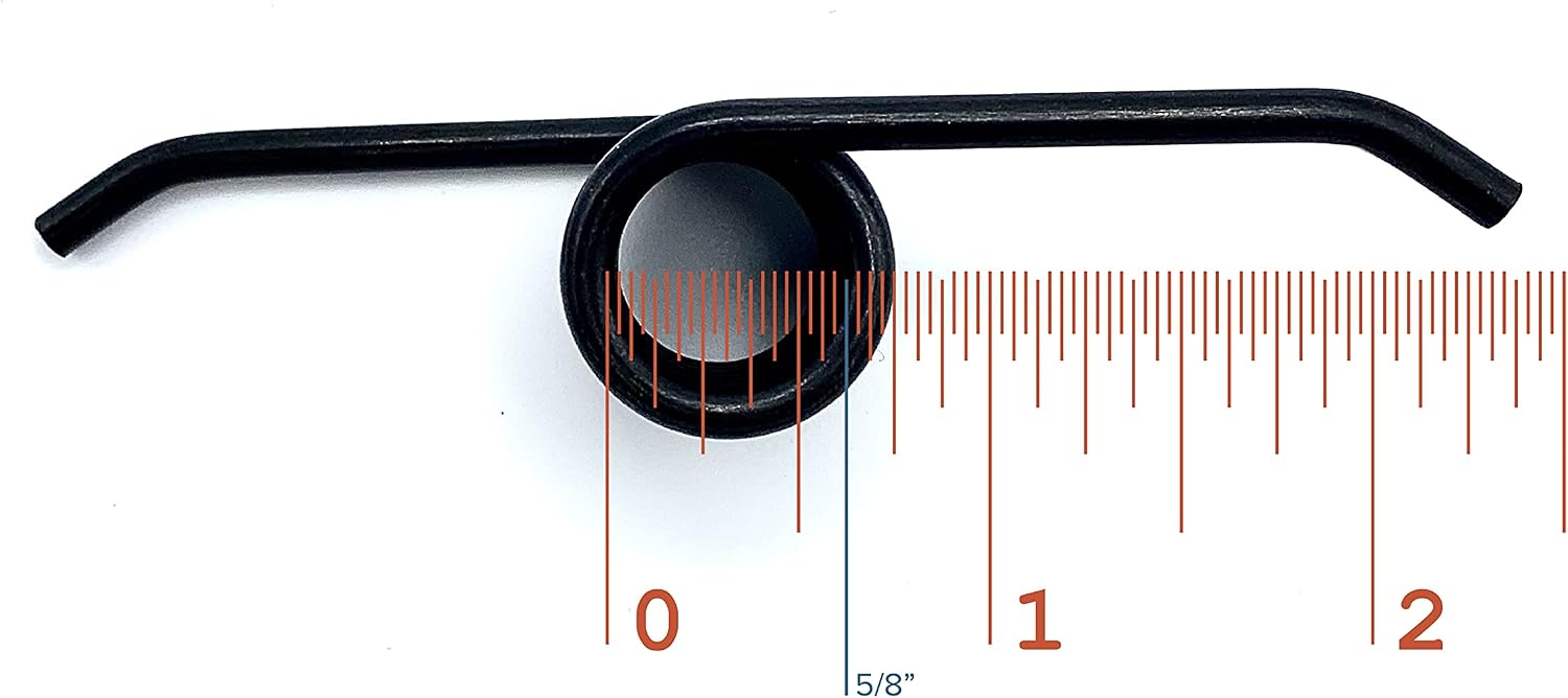 Torsion Handle Return Spring. Fits Many, Right Side (Black)