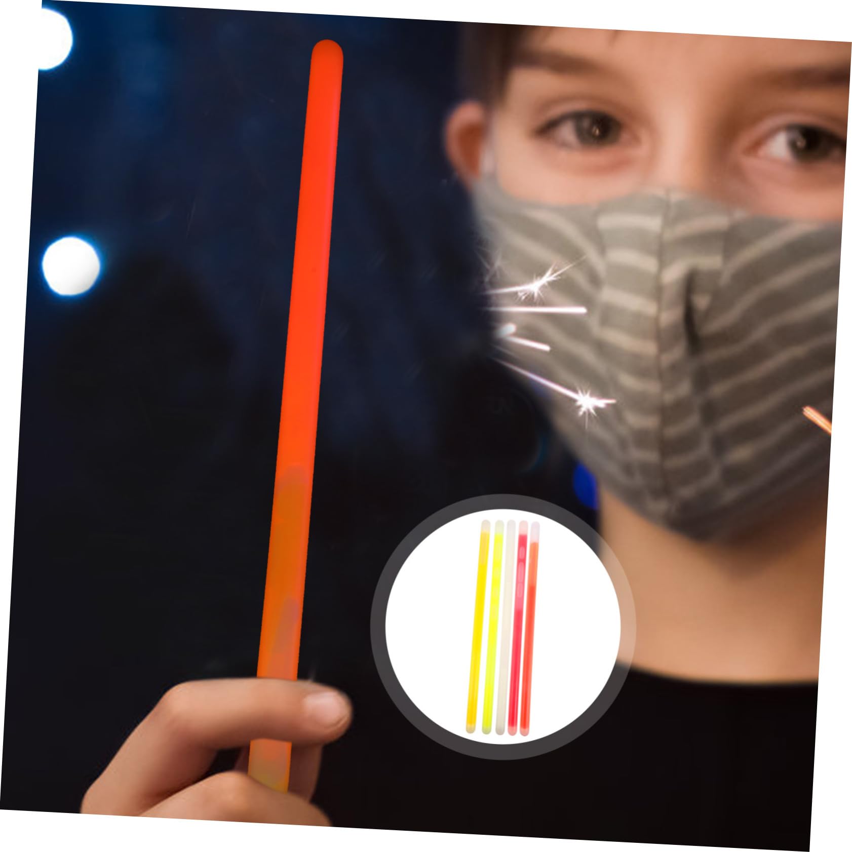 Toyvian 10piezas Barras Luminosas Fluorescentes Accesorios Luminosos Para Fiesta Juguetes De Fiesta Iluminados Crea Un Festivo